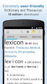 thefreedictionary|Android Apps by TheFreeDictionary.com – Farlex on Google Play.
